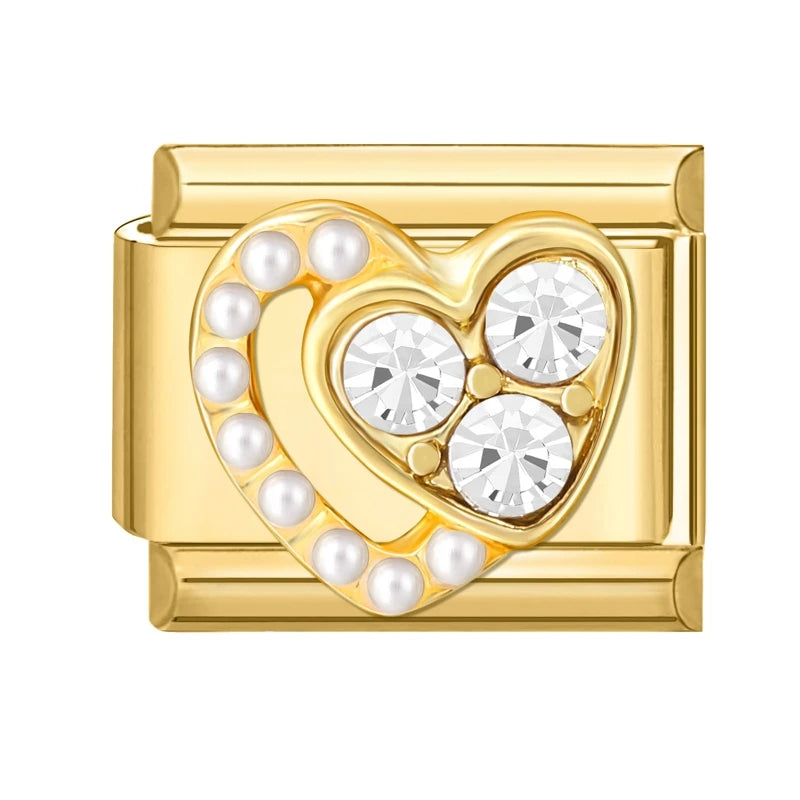 Golden Gems Charms