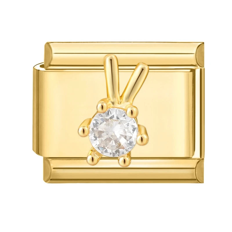 Golden Gems Charms