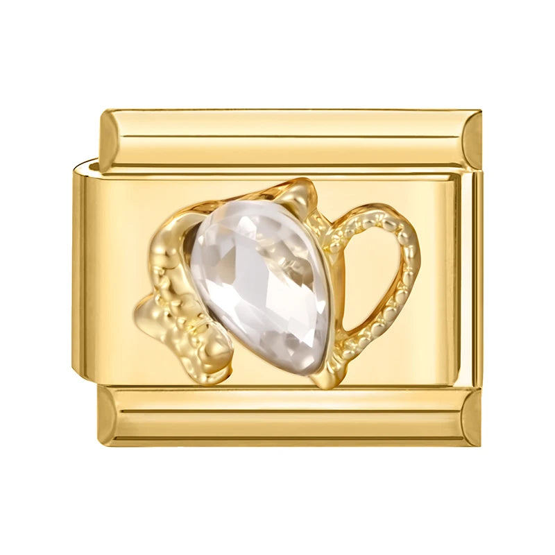 Golden Gems Charms