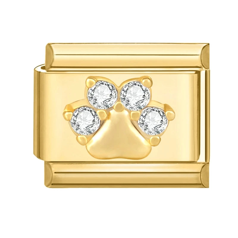 Golden Gems Charms