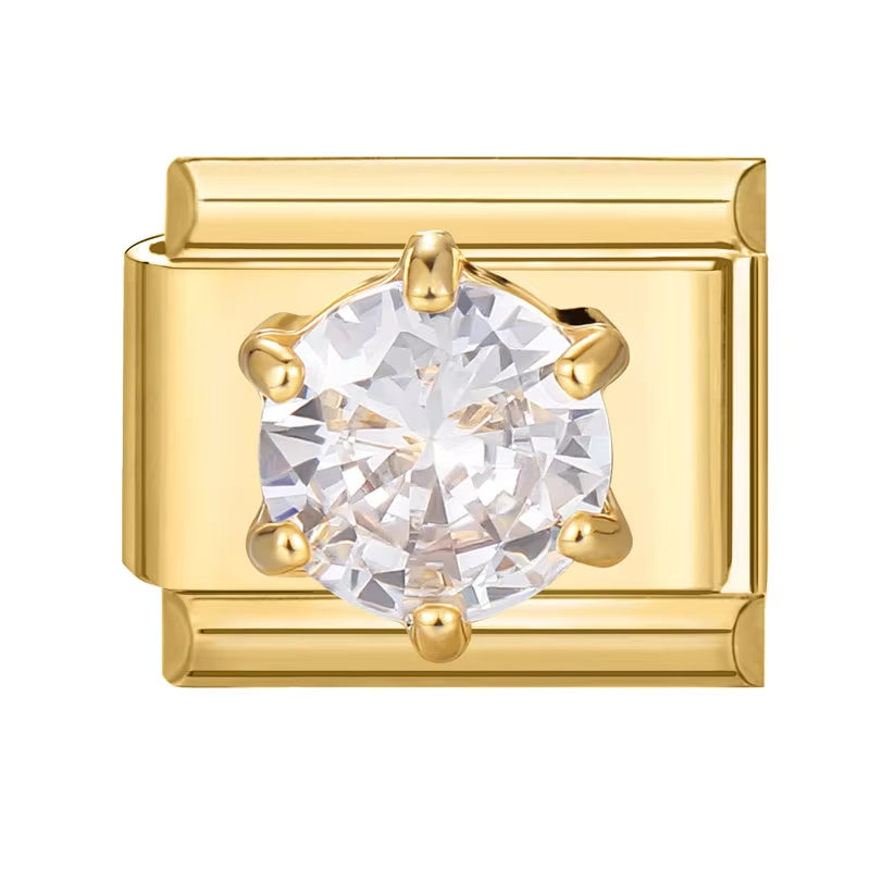 Golden Gems Charms