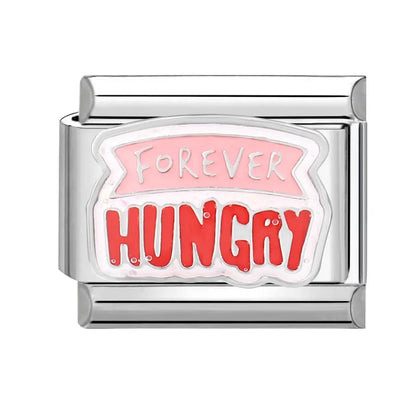 New 1PC Make Money Happy Day Lucky You Good Luck Love You Italian Charm Links Fit 9Mm Stainless Steel Bracelet DIY Making Gifts
