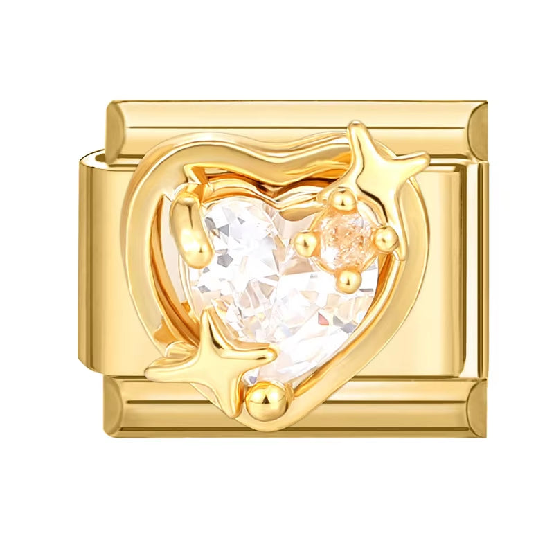 Golden Gems Charms