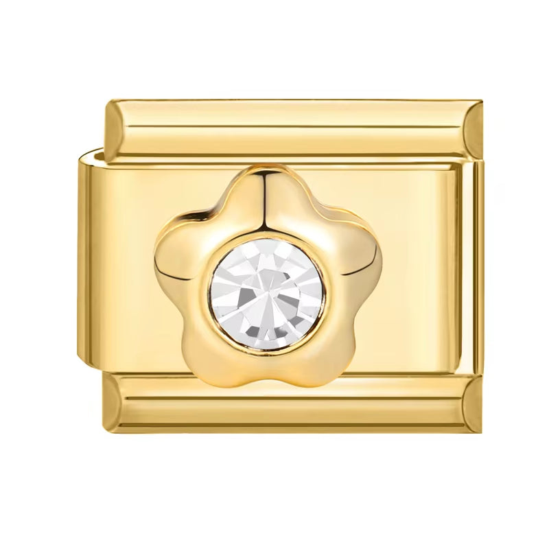 Golden Gems Charms
