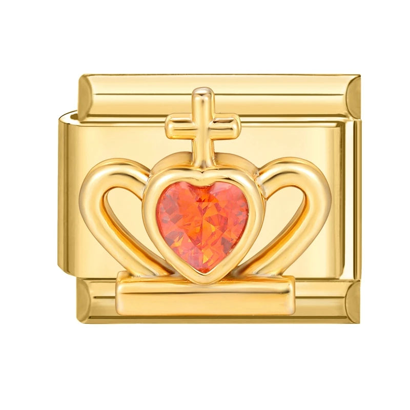 Golden Gems Charms